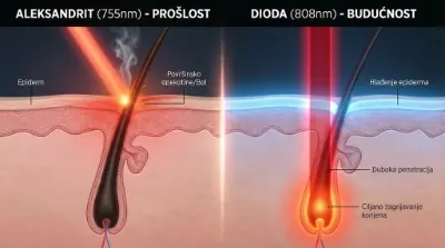 Alexandrite vs Diode laser