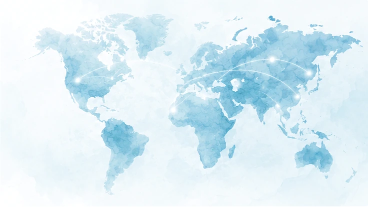 World map: the international Citiwell network