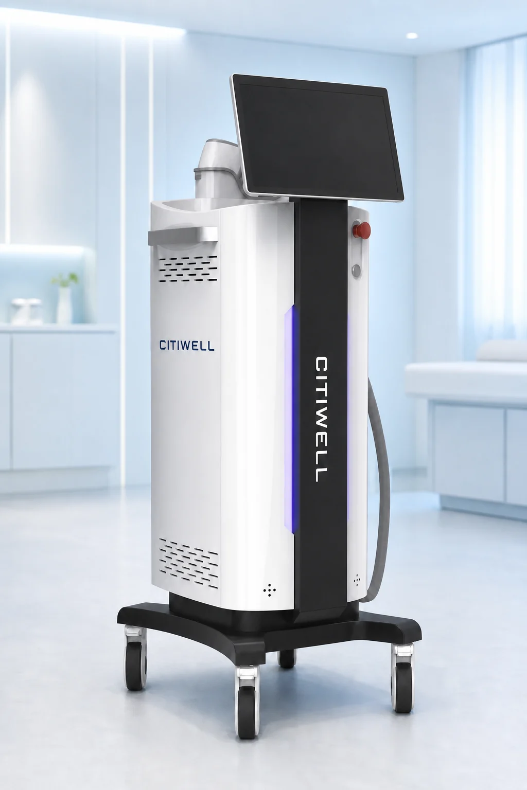 Celi diodni laser Citiwell K-21 ICE Chill u Citiwell kabinetu